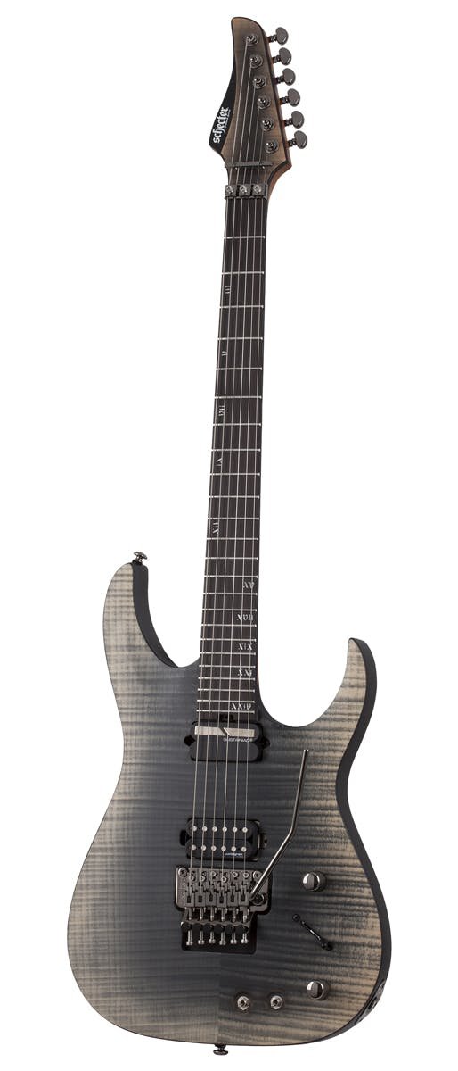 Schecter Banshee Mach-6 FR S In Fallout Burst - Andertons Music Co.